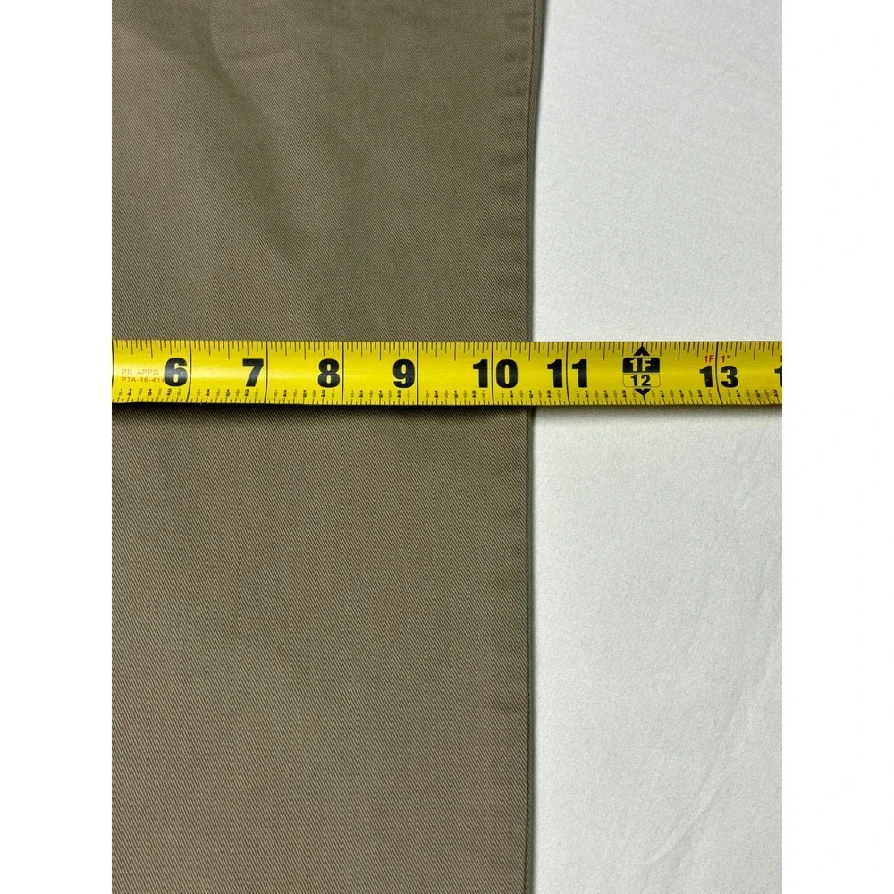Vintage Polo Ralph Lauren Mens Classic Chino‎ Pants 38/32 Cotton Khaki Casual
